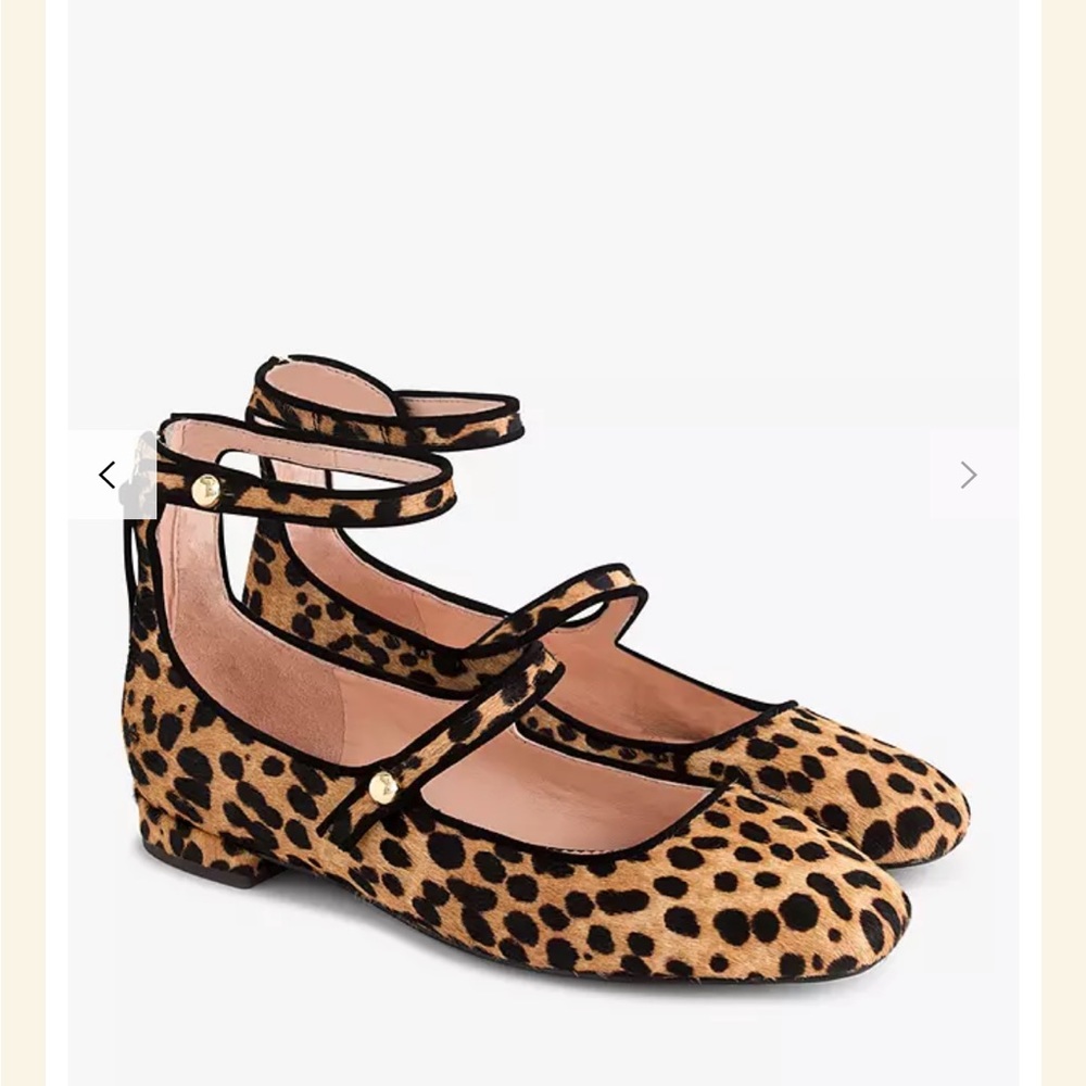 J.Crew Leopard Sally Ballet Flats